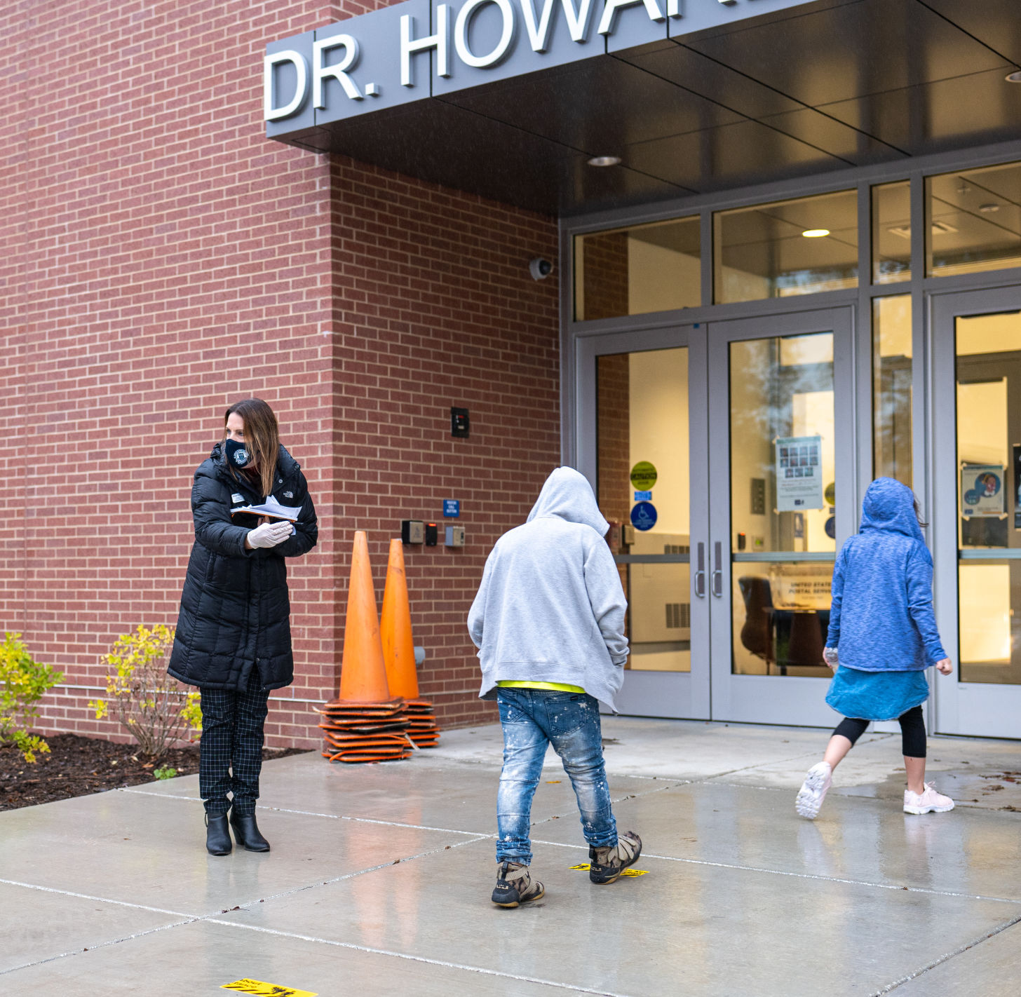 Dr. Howard first day